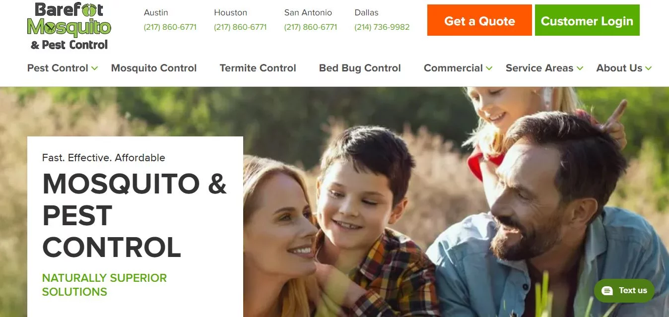 Barefoot Mosquito & Pest Control