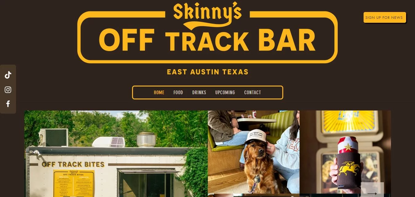 Skinny’s Off Track Bar